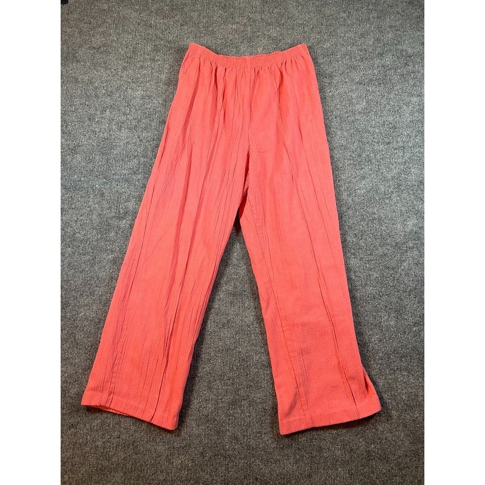 Vintage Blair Pants Coral Color Size 16 Wide  Leg 70s